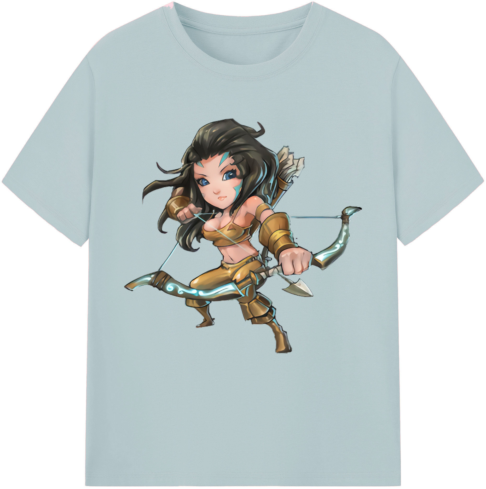 リーグ・オブ・レジェンド League of Legends LOL 綿100％半袖Tシャツ（フロントプリント）